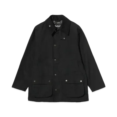 Barbour x BEAMS F Bedale Classic Fit Peach Skin Jacket "Black"
