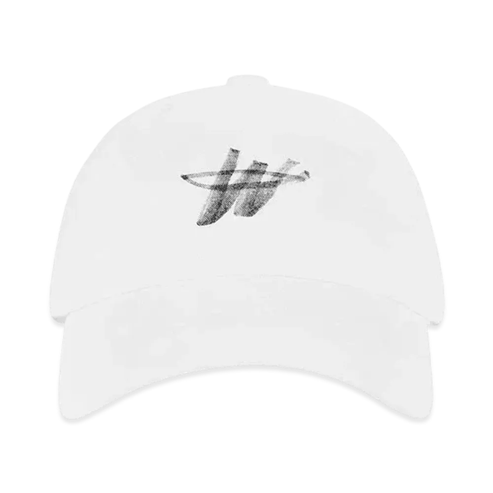 WE11DONE WD One Logo Cap "White"