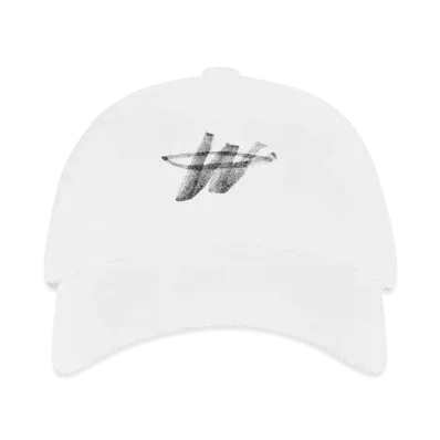 WE11DONE WD One Logo Cap "White"