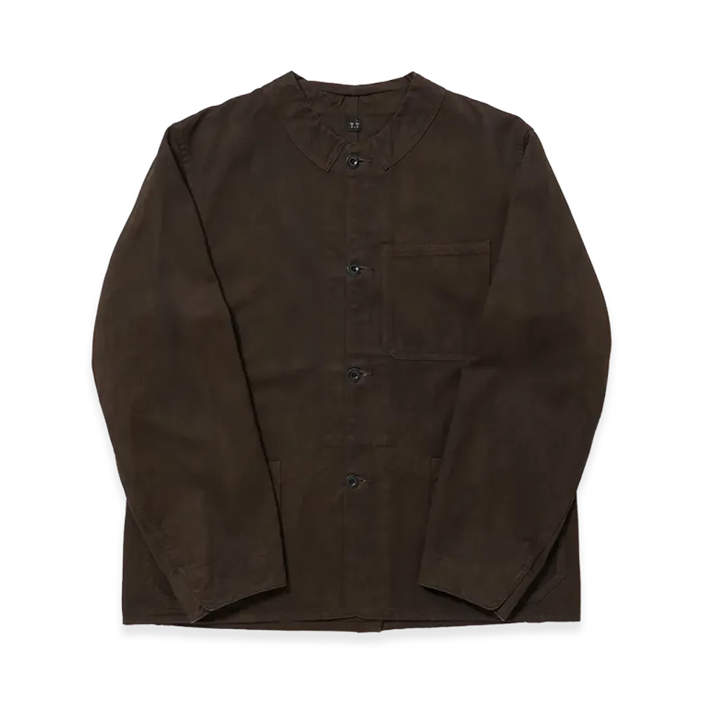 T.T Taiga Takahashi LOT.315 Railroad Jacket "Mud Dyed Brown"
