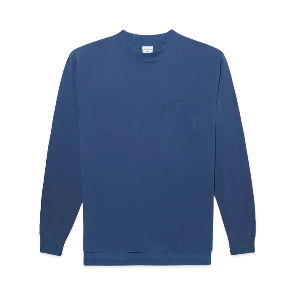Noah Mockneck Top "Navy"
