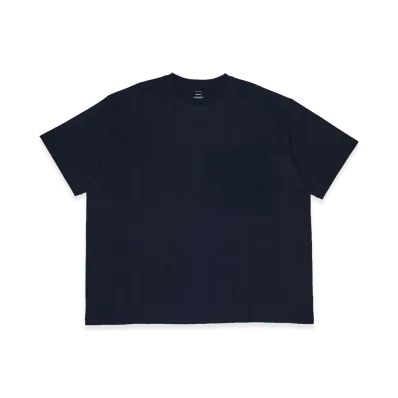 Graphpaper S/S Oversized Tee "Navy"