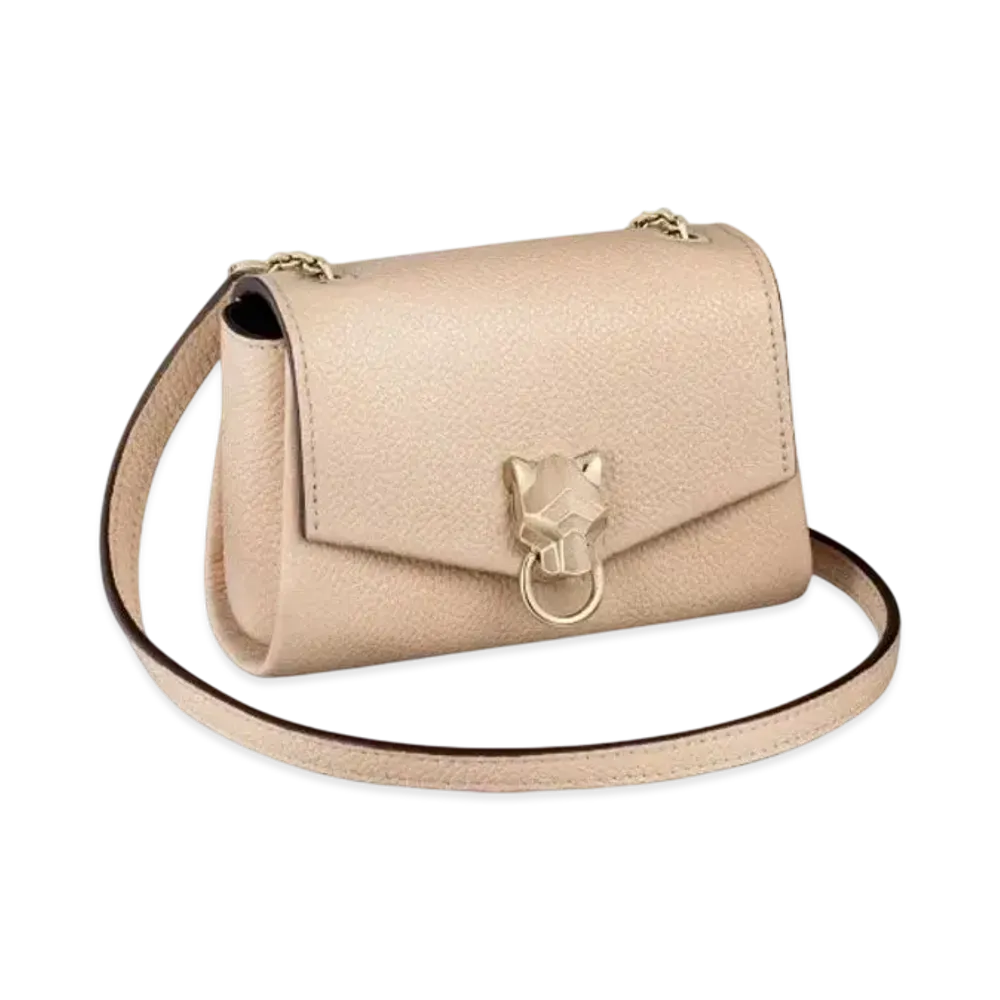Cartier Micro Model Bag, Panthere de Cartier "Light Beige"