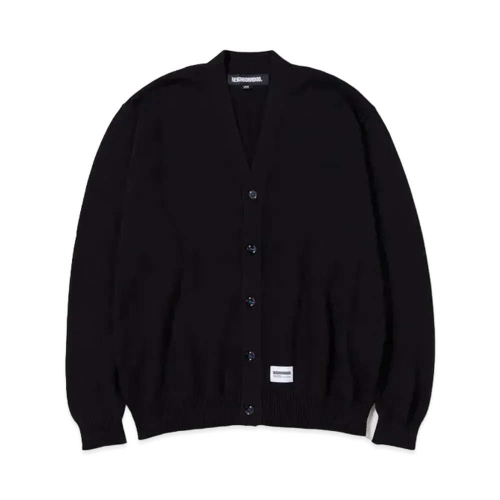 NEIGHBORHOOD Plain Cardigan "Black"
