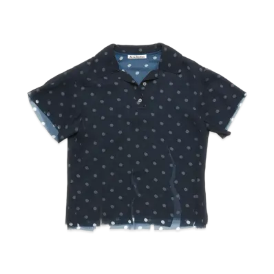 Acne Studios Layered T-Shirt "Navy/White"