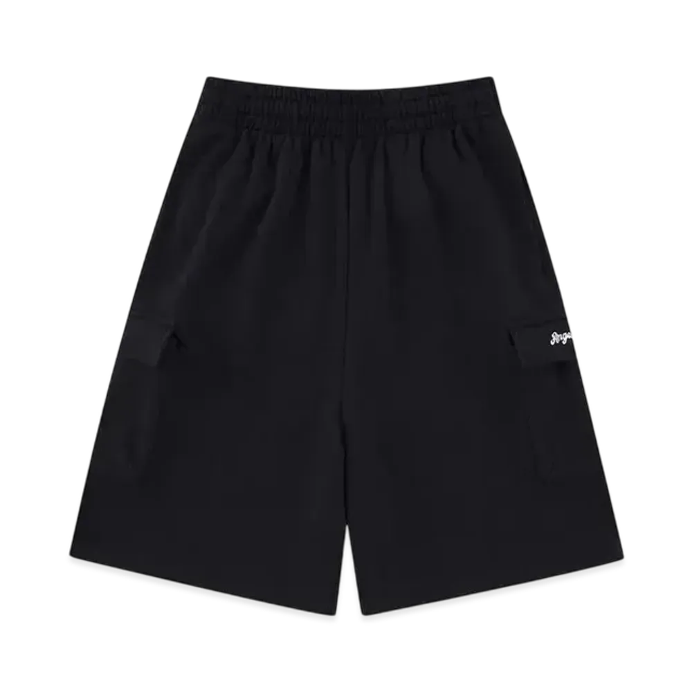SPLR ANGEL Baggy Sweat Shorts "Black"