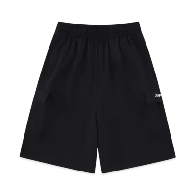 SPLR ANGEL Baggy Sweat Shorts "Black"