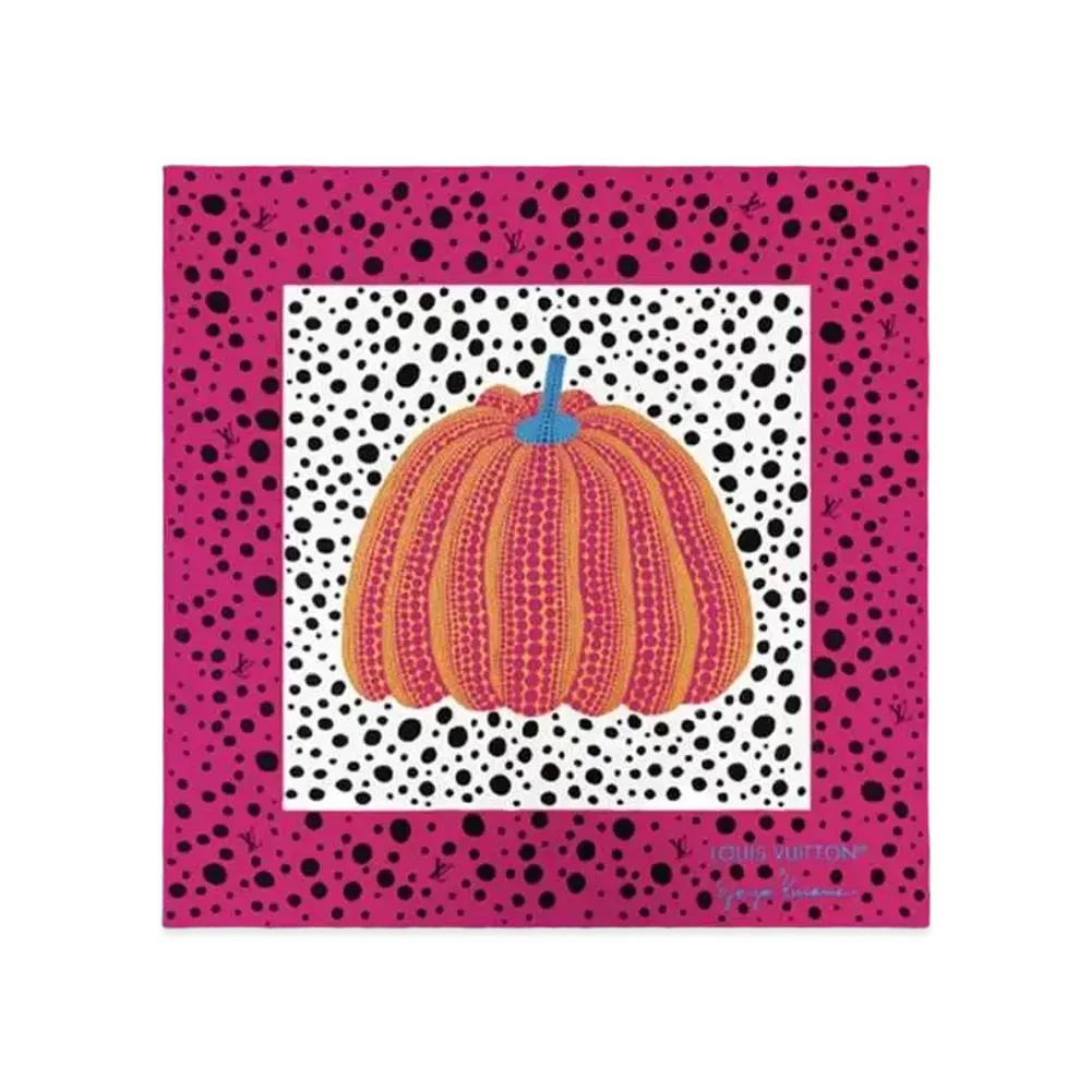Louis Vuitton x Yayoi Kusama Pumpkin Square 90 "Fuchsia"