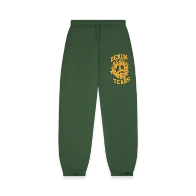 DENIM TEARS Denim University Sweatpants "Green"