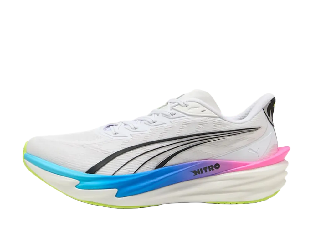 Puma Deviate Nitro 4 "PUMA White/Poison Pink/Ultra Blue"
