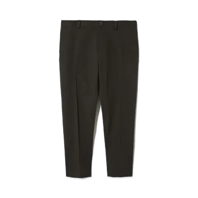 UNDERCOVER The Shepherd Linen Blend Cotton Tapered Pants "Khaki Gray"