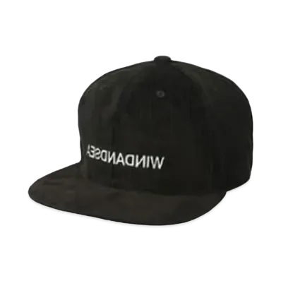 WIND AND SEA Corduroy Cap "Black"