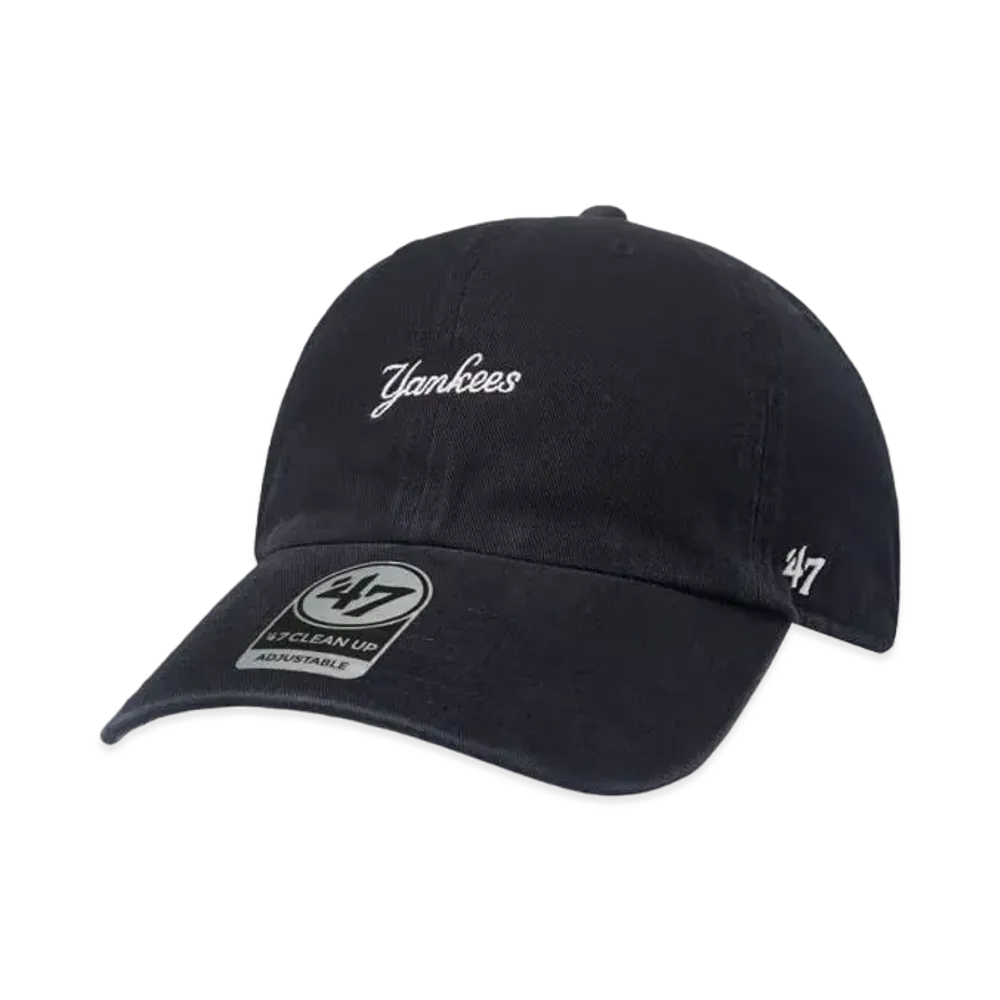 '47 YANKEES Base Runner SCRIPT CLEAN UP "Navy"