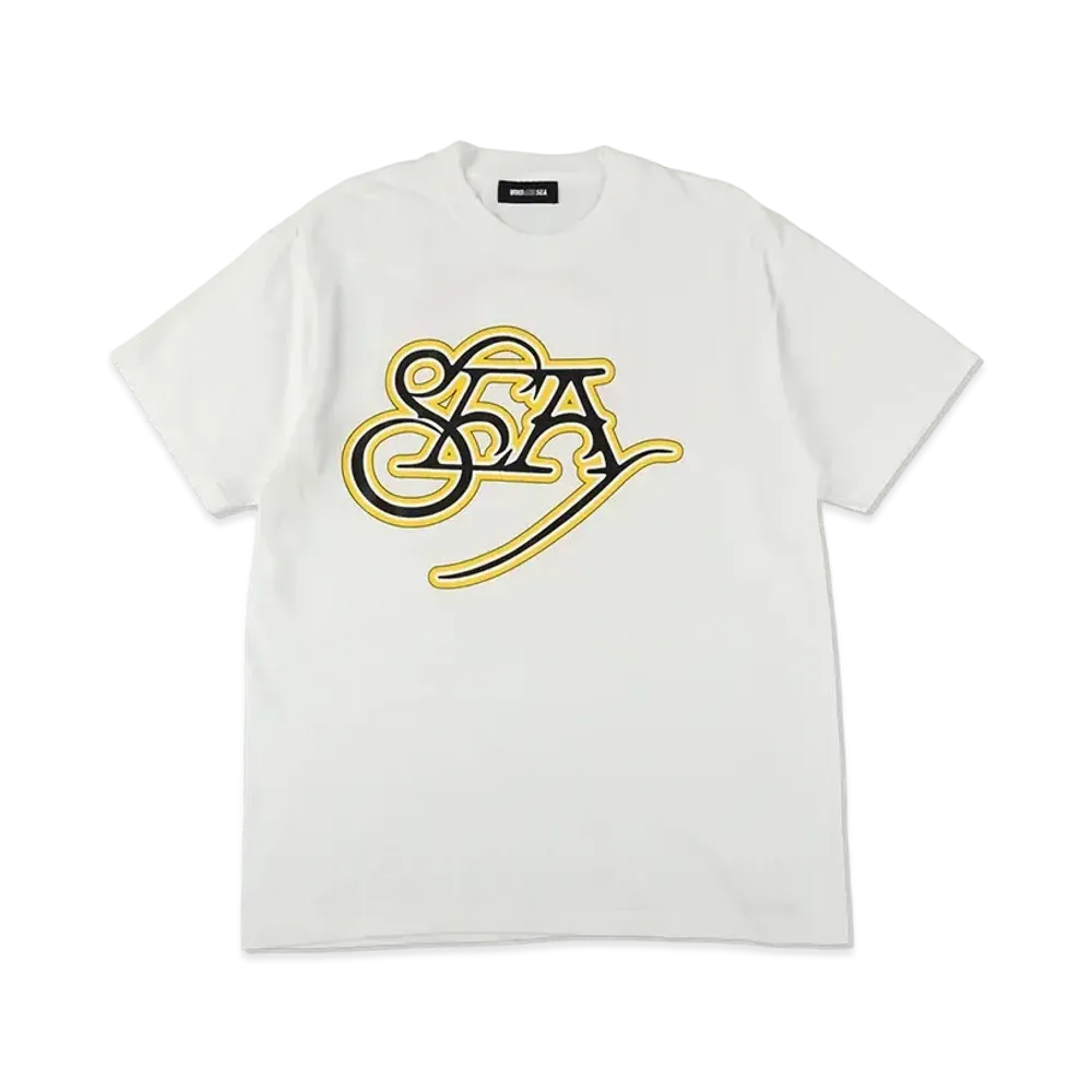 WIND AND SEA Billow Wave S/S Tee "White"