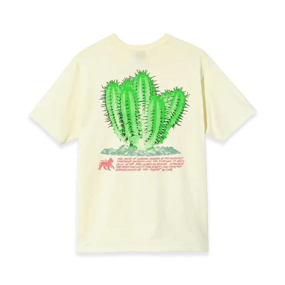 Stussy Desert Bloom Tee "Pale Yellow"