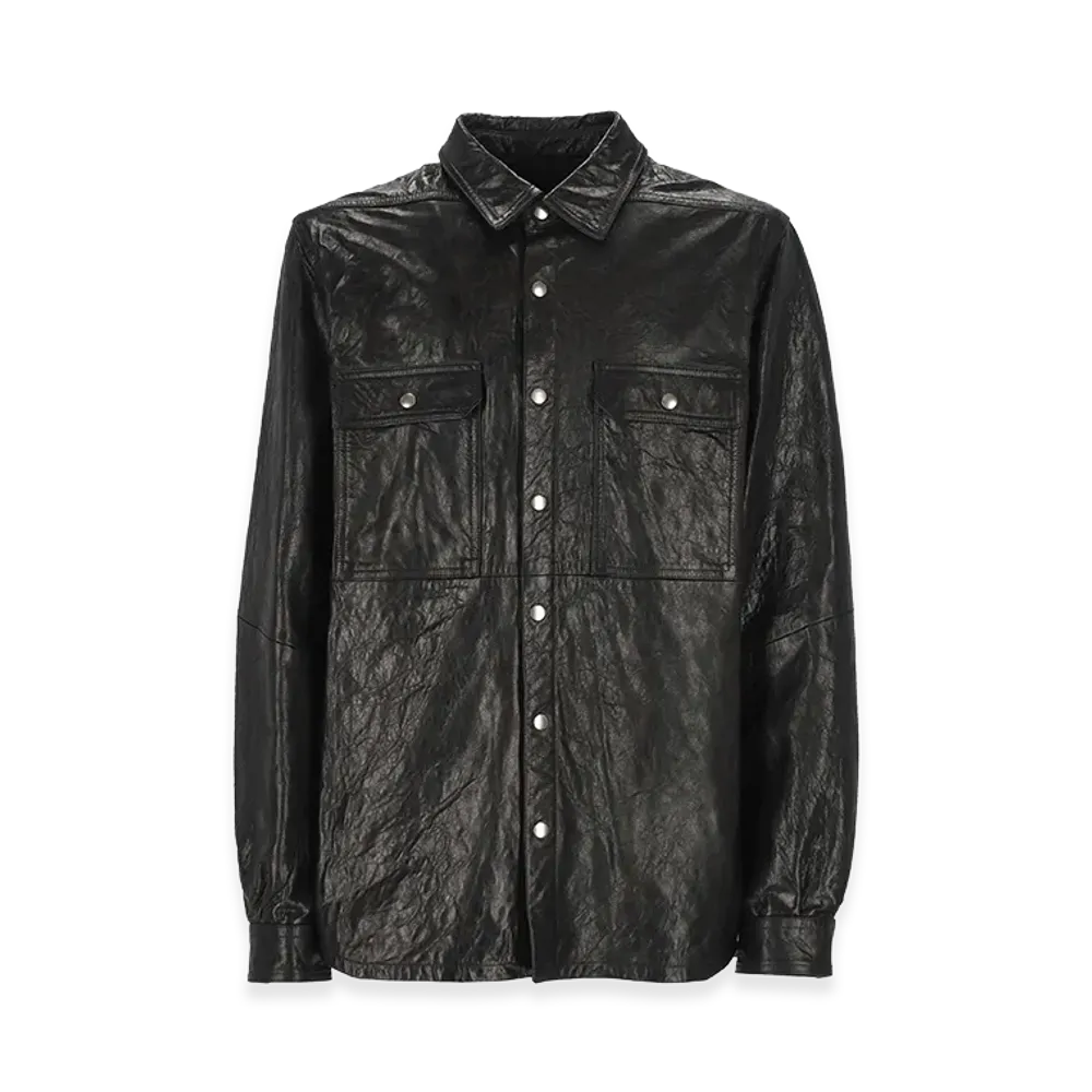 Rick Owens Shirt Jacket "Black"