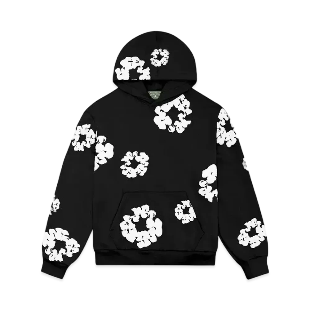 DENIM TEARS The Cotton Wreath Sweatshirt "Black"