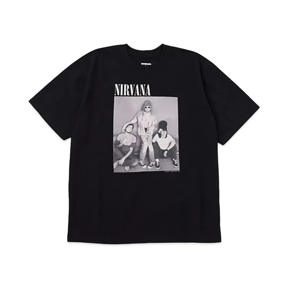 NEIGHBORHOOD x NIRVANA x Jesse Frohman . Tee SS "Black"