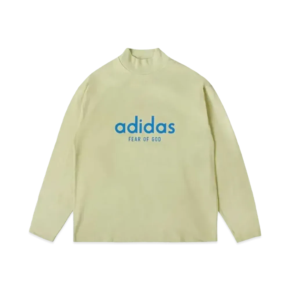 FEAR OF GOD ADIDAS PULLOVER  LS TEE "Yellow"