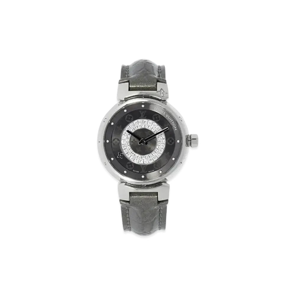 Louis Vuitton Tambour Disc PM 28mm "Gray"