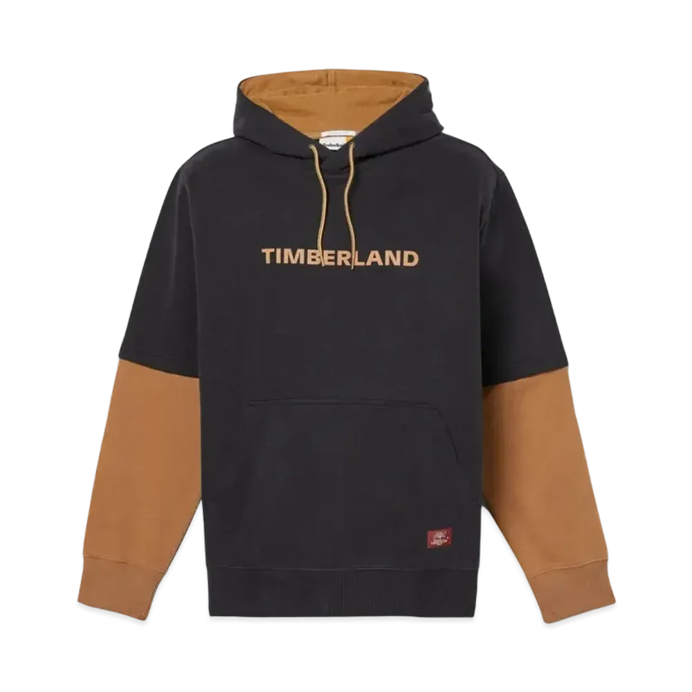 Timberland Allgender Tree Embroidery Hooded "Black"