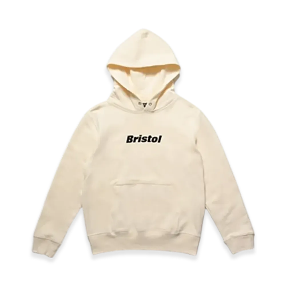 F.C.Real Bristol For Kids Authentic Logo Sweat Hoodie "Off White"