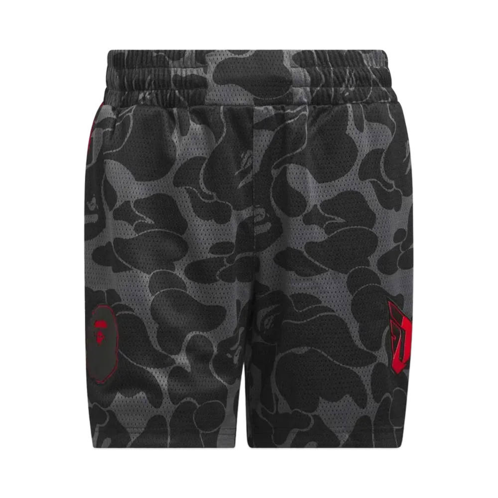 adidas Dame x A BATHING APE 9 Shorts "Carbon"