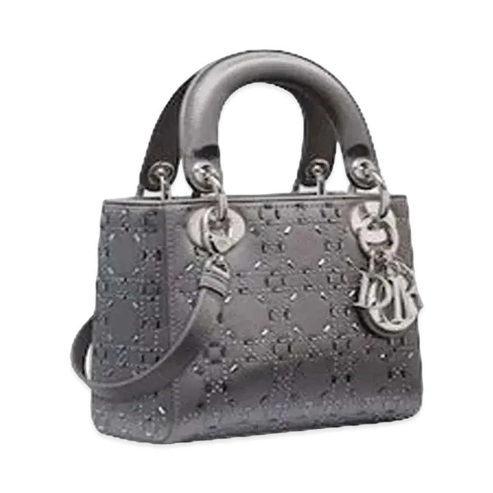 Dior Mini Lady Dior Bag "Gray"
