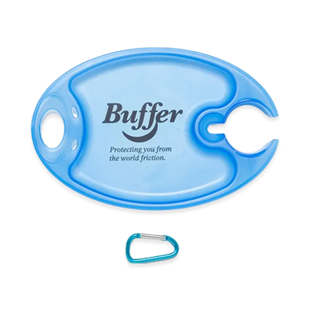 Buffer Party Plate "Blue"