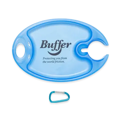 Buffer Party Plate "Blue"