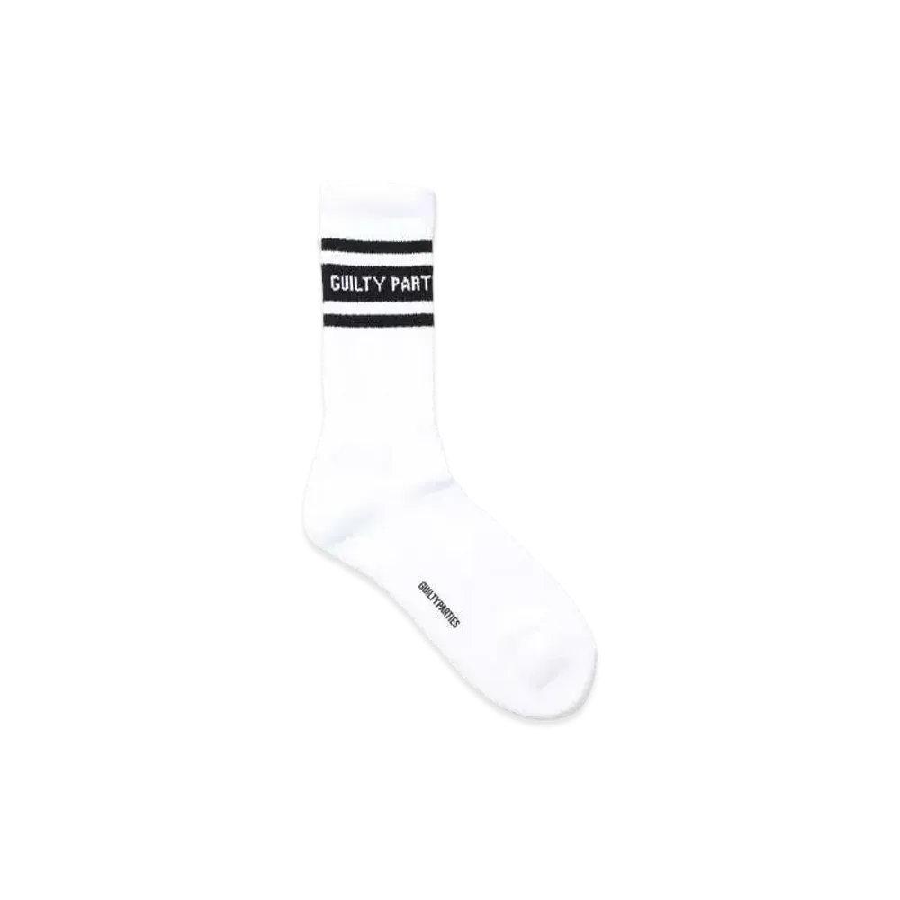 WACKO MARIA Logo Jacquard Socks "Black"