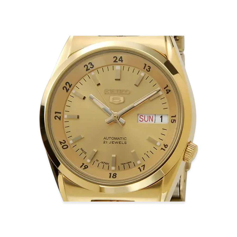 SEIKO Five Gold Automatic Watch "Gold"
