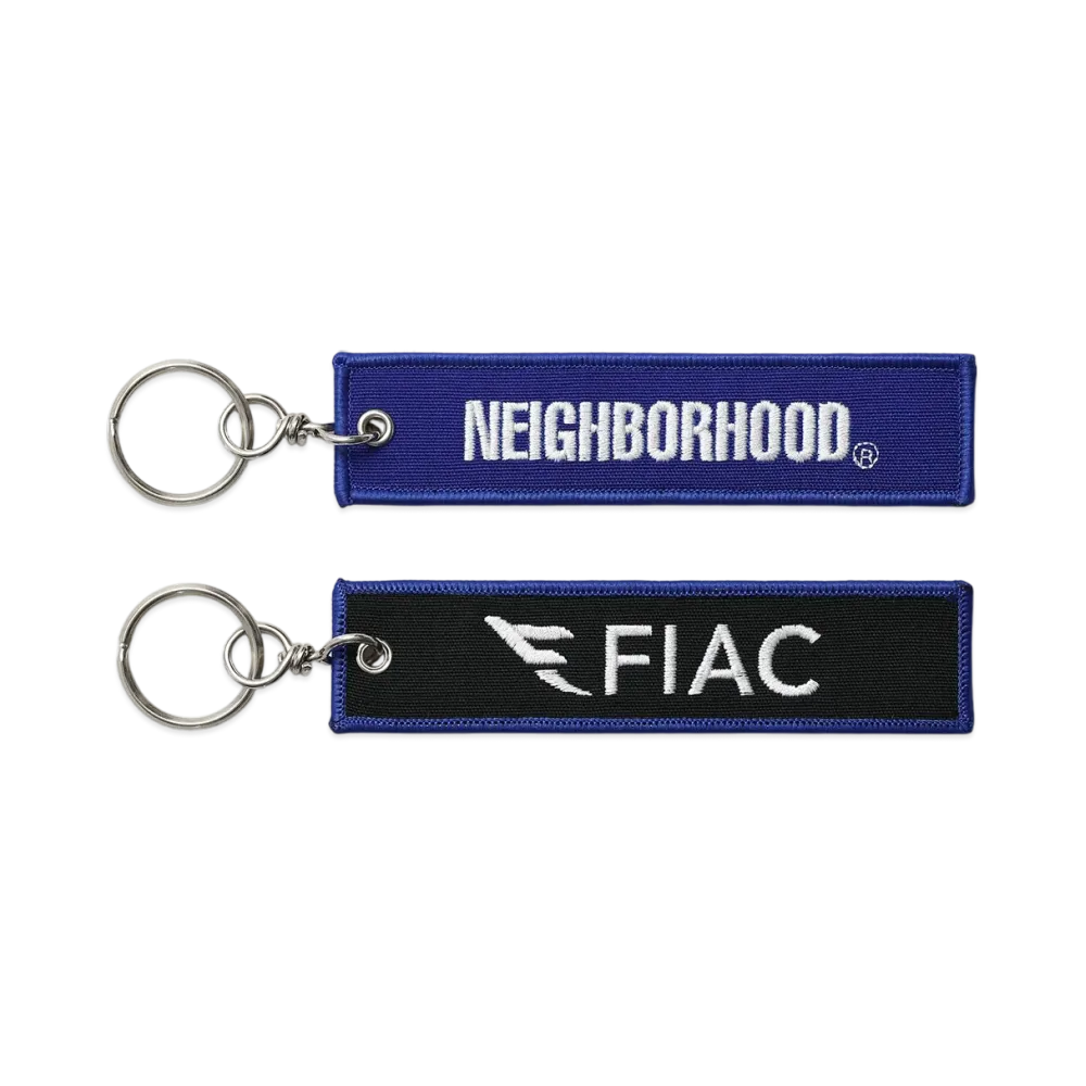 NEIGHBORHOOD x Fukuoka International Airport Keychain "Navy"