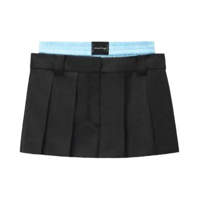Alexander Wang Prestyle Boxer Skort "Black"
