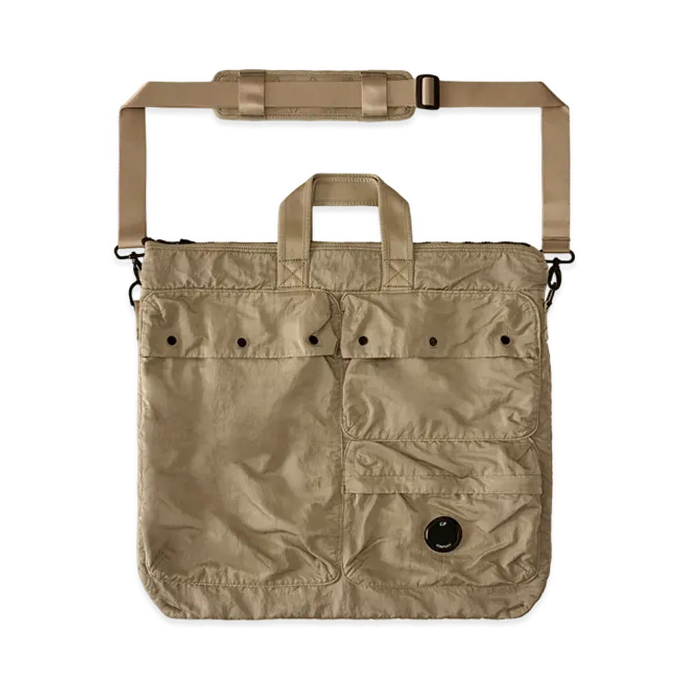 C.P. Company Nylon B Tote Bag "Dove Grey"