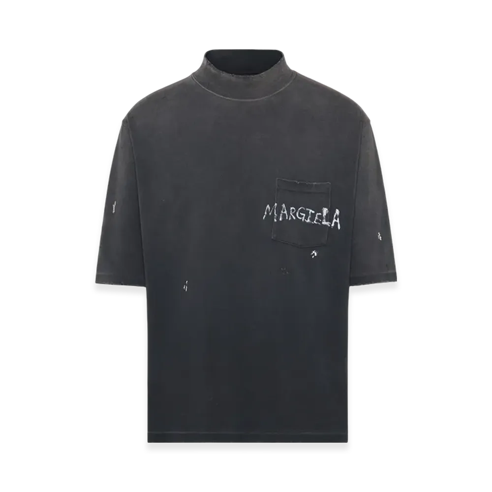 Maison Margiela Men's Graffiti Logo T-Shirt "Black"