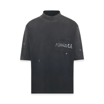 Maison Margiela Men's Graffiti Logo T-Shirt "Black"