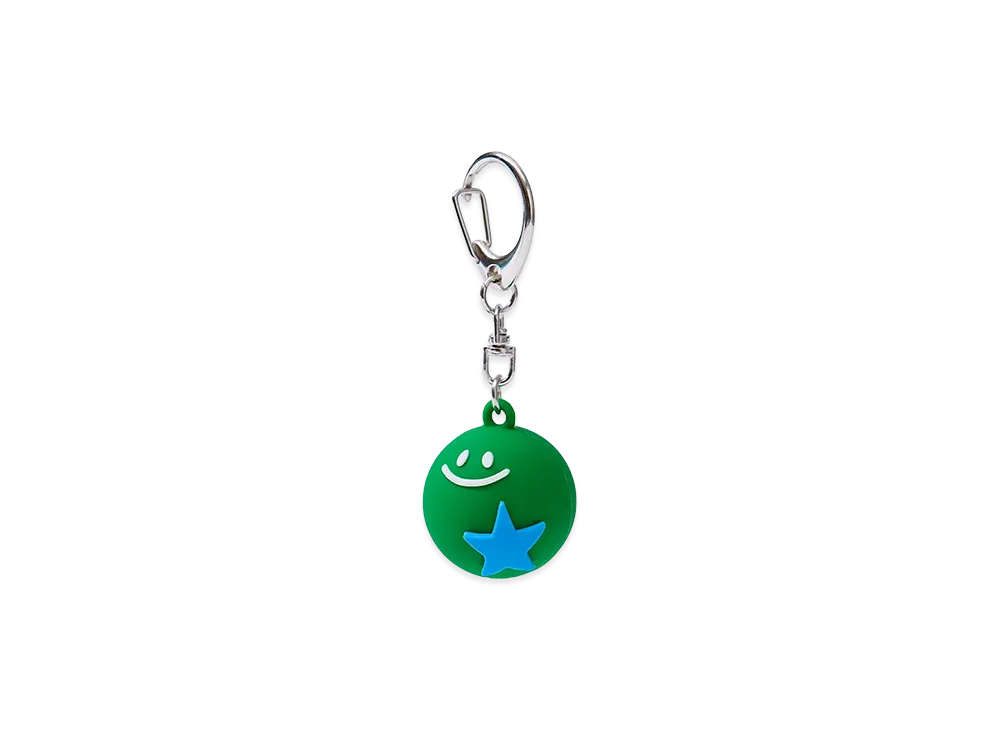 FamilyMart Convenience Wear x NIGO 3D Rubber Keychain Sun and Star "Green"