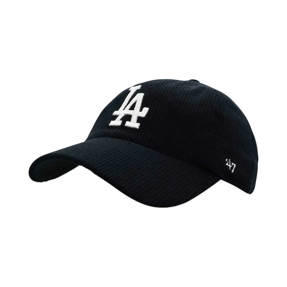 47 DODGERS THICK CORDUROY CLEAN UP "BLACK"