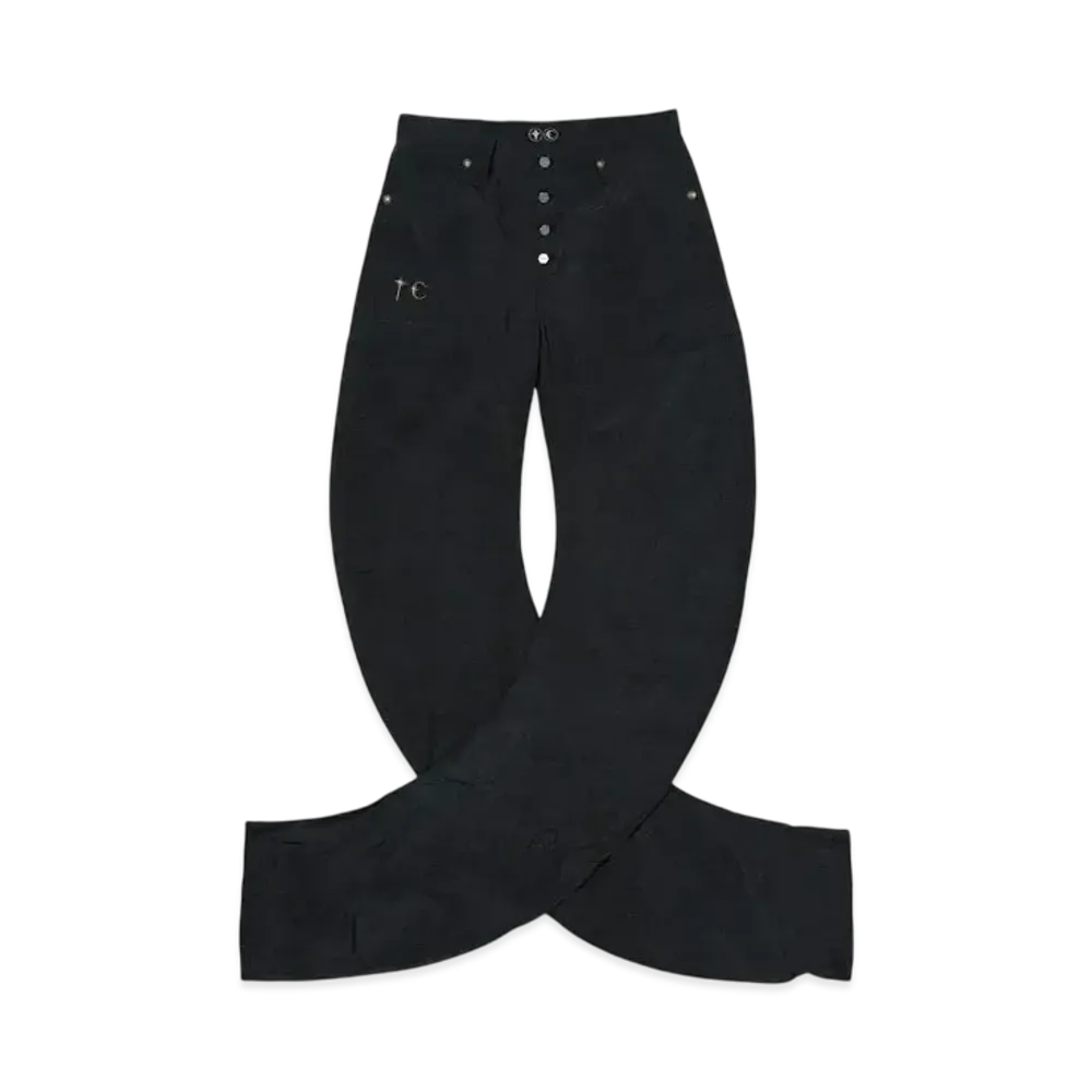 THUG CLUB Scarred Parkour Pants "Black"
