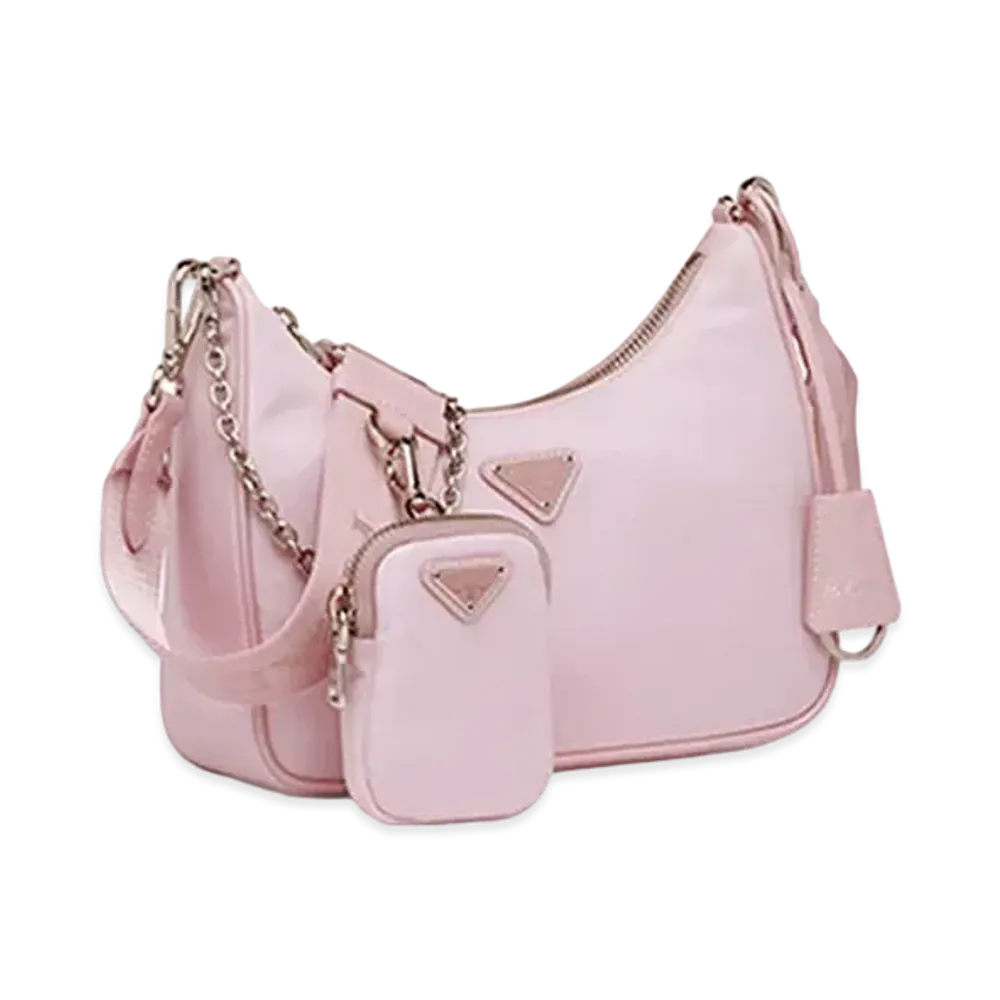 PRADA Re-Edition 2005 Re-Nylon Bag "Pink"