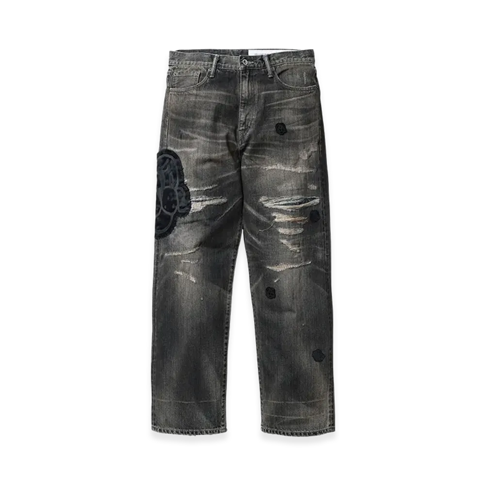 NEIGHBORHOOD x CHITO Savage Denim DP Basic Pants "Black"