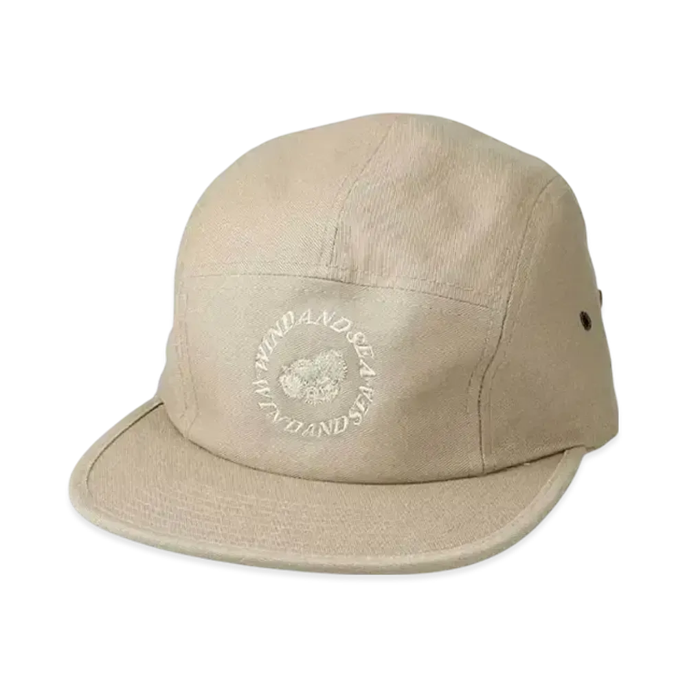 SAINT MXXXXXX x WIND AND SEA J.Fresh Circle Camper Cap "Khaki"