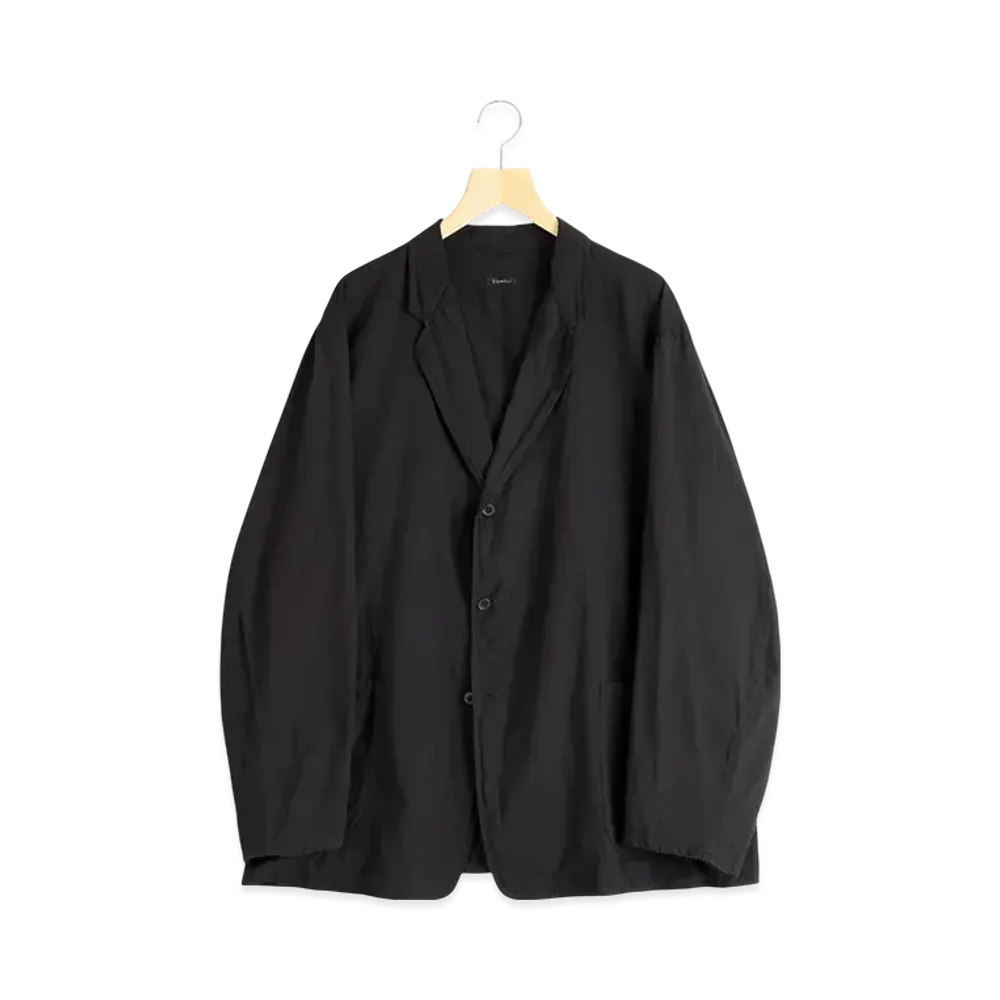 COMOLI KHADI Cotton Jacket "Black"