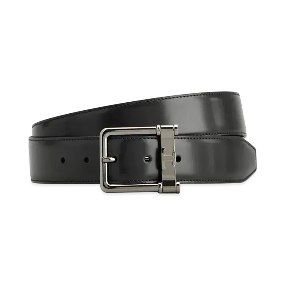 TOD'S Adjustable and Reversible Belt in Leather "Brown"