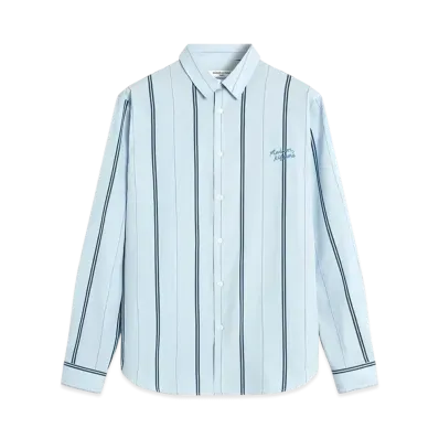 Maison Kitsune Relax Shirt "Cirrus Blue"