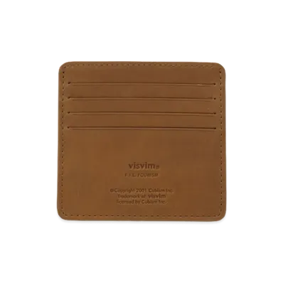 visvim Leather Card Case "Camel"