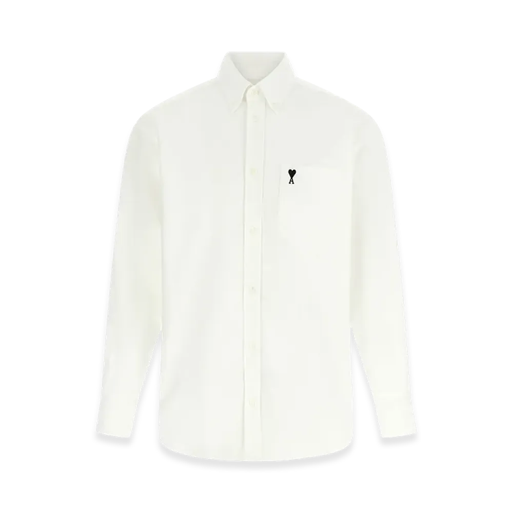 AMI PARIS Oxford Shirt "White"