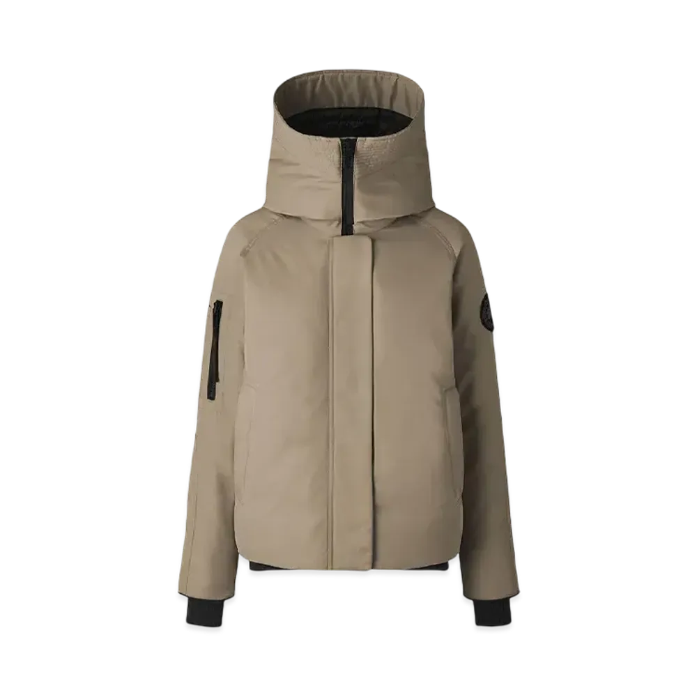 CANADA GOOSE Everleigh Bomber Performance Satin "Quicksand"