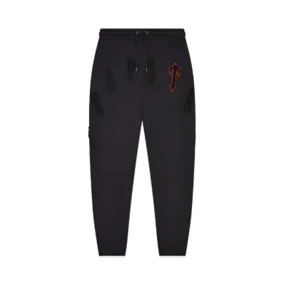 TRAPSTAR Irongate Arch Chenille 2.0 Tracksuit "Black/Red"